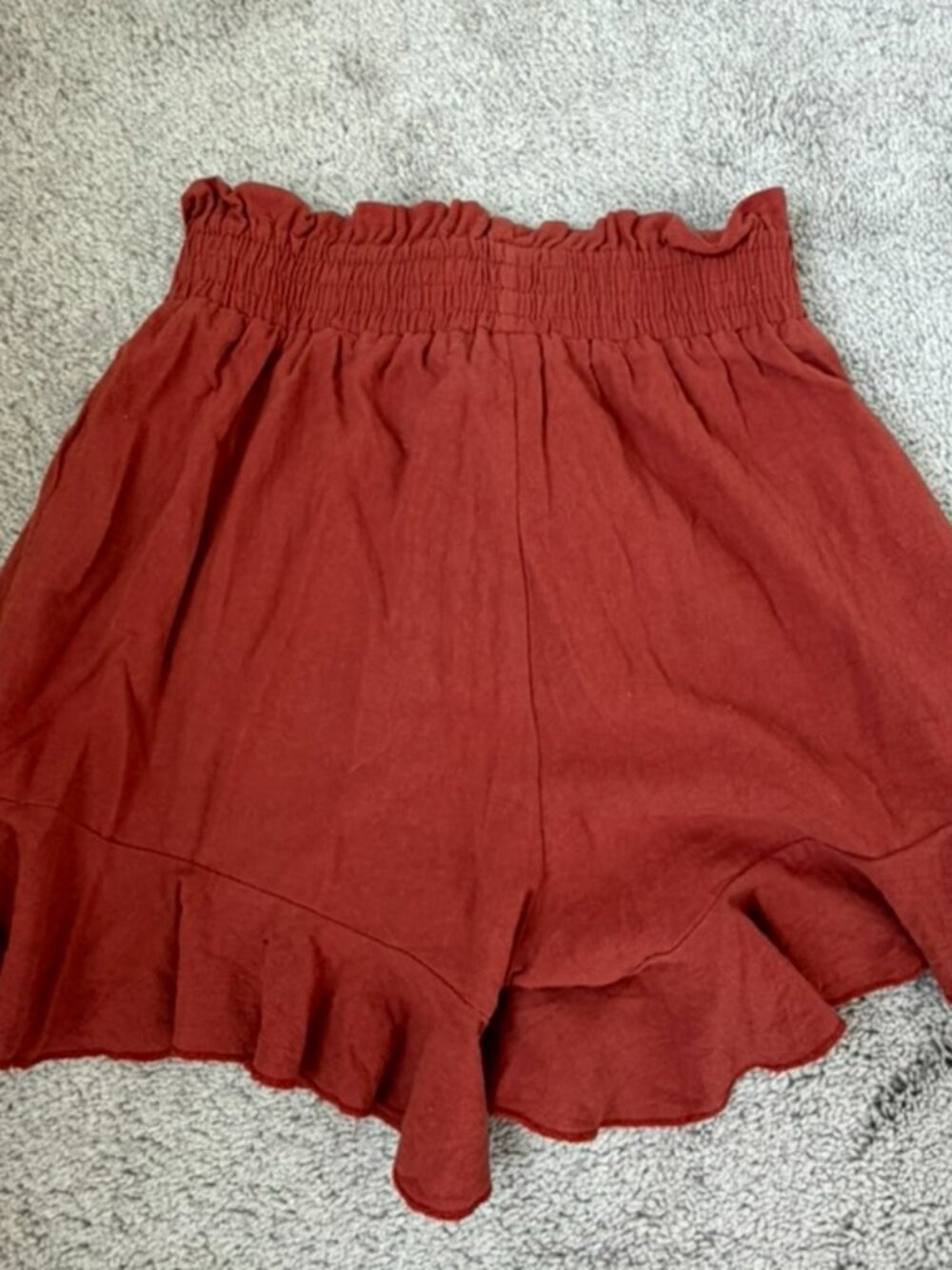Rust color skort from Amazon - Picture 3 of 4